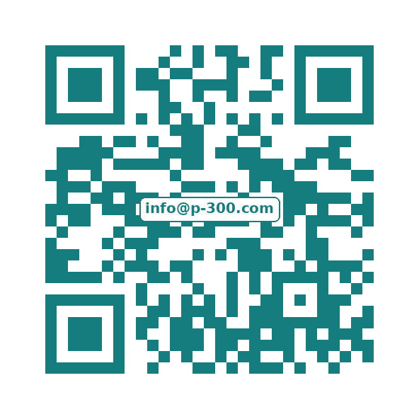 QR code - email info@p-300.com